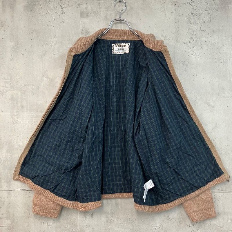 McGREGOR COLLECTION × FREAK'S STORE】モヘア混 ウールニットブルゾン