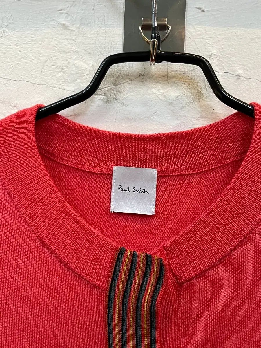 Paul Smith ウール シルク ブレンド カーディガン M