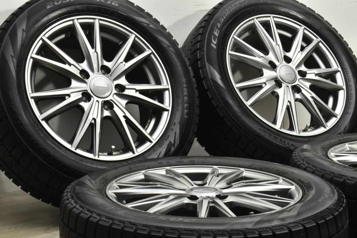 大特価】Weds VELVA 16in 6.5J +53 PCD114.3 ピレリ アイス