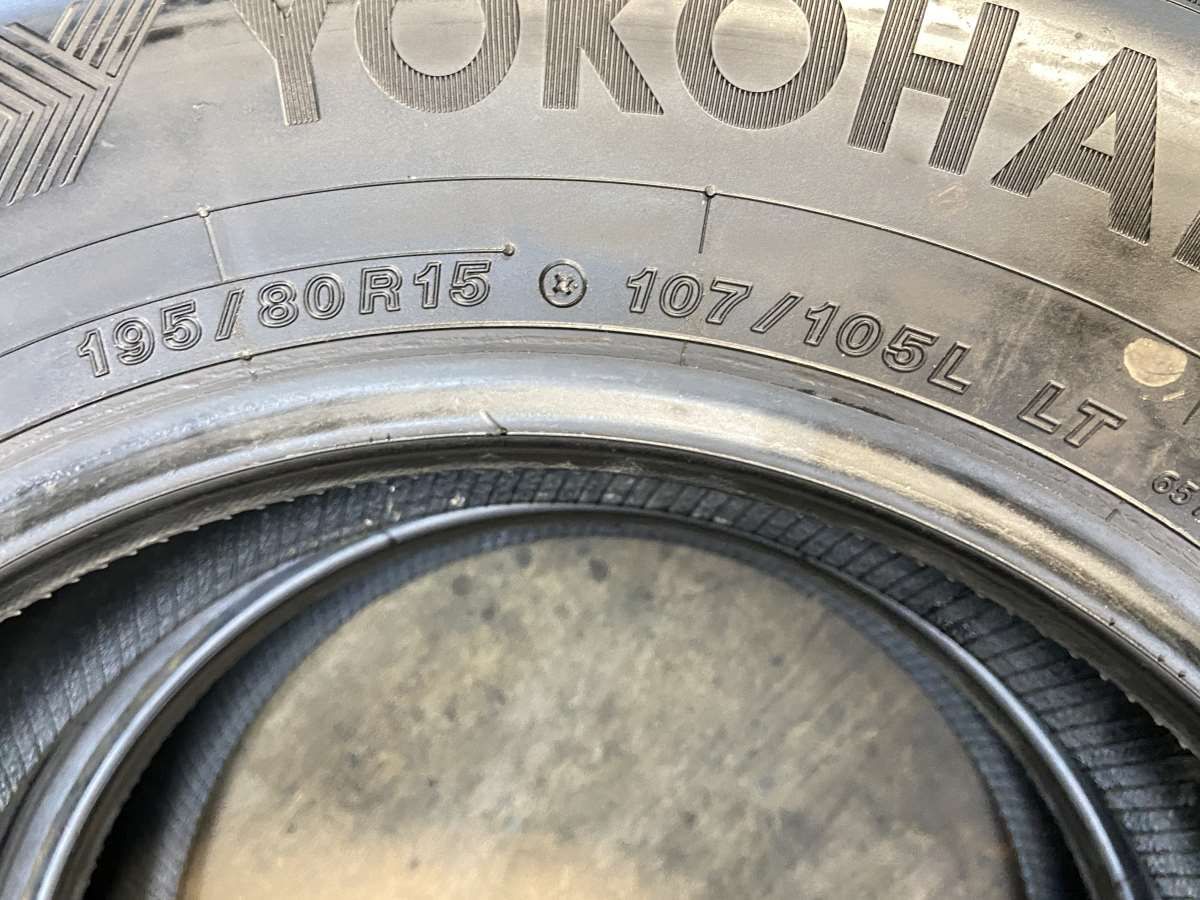  195 80 R 15 107 105 LT ヨコハマ アイスガード iG 91 タイヤ スタッドレスタイヤ 2本セット w タイヤ タイヤ ホイール