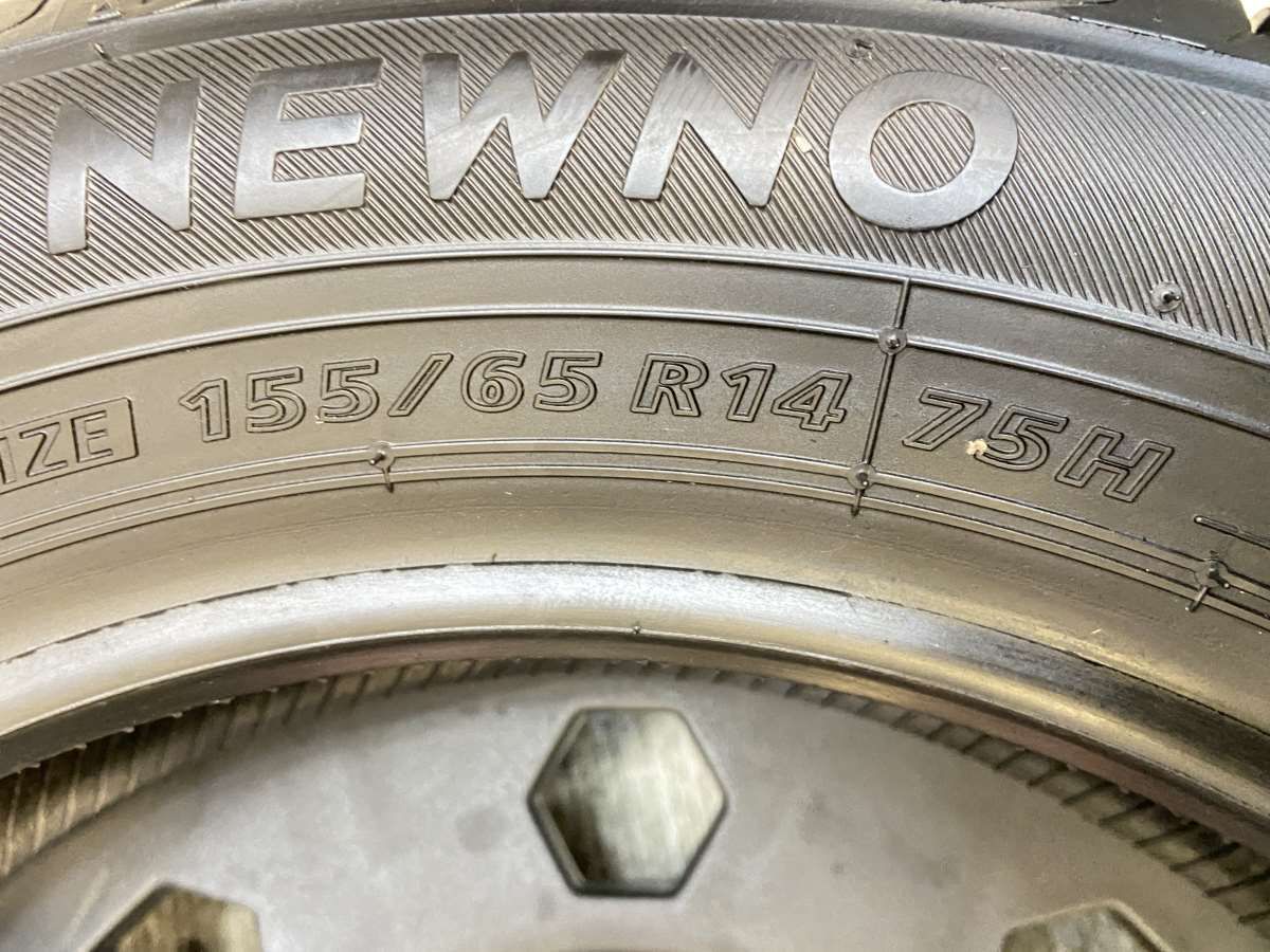 155 65 R 14 ブリヂストン NEWNO タイヤ サマータイヤ 2本セット s タイヤ タイヤ ホイール