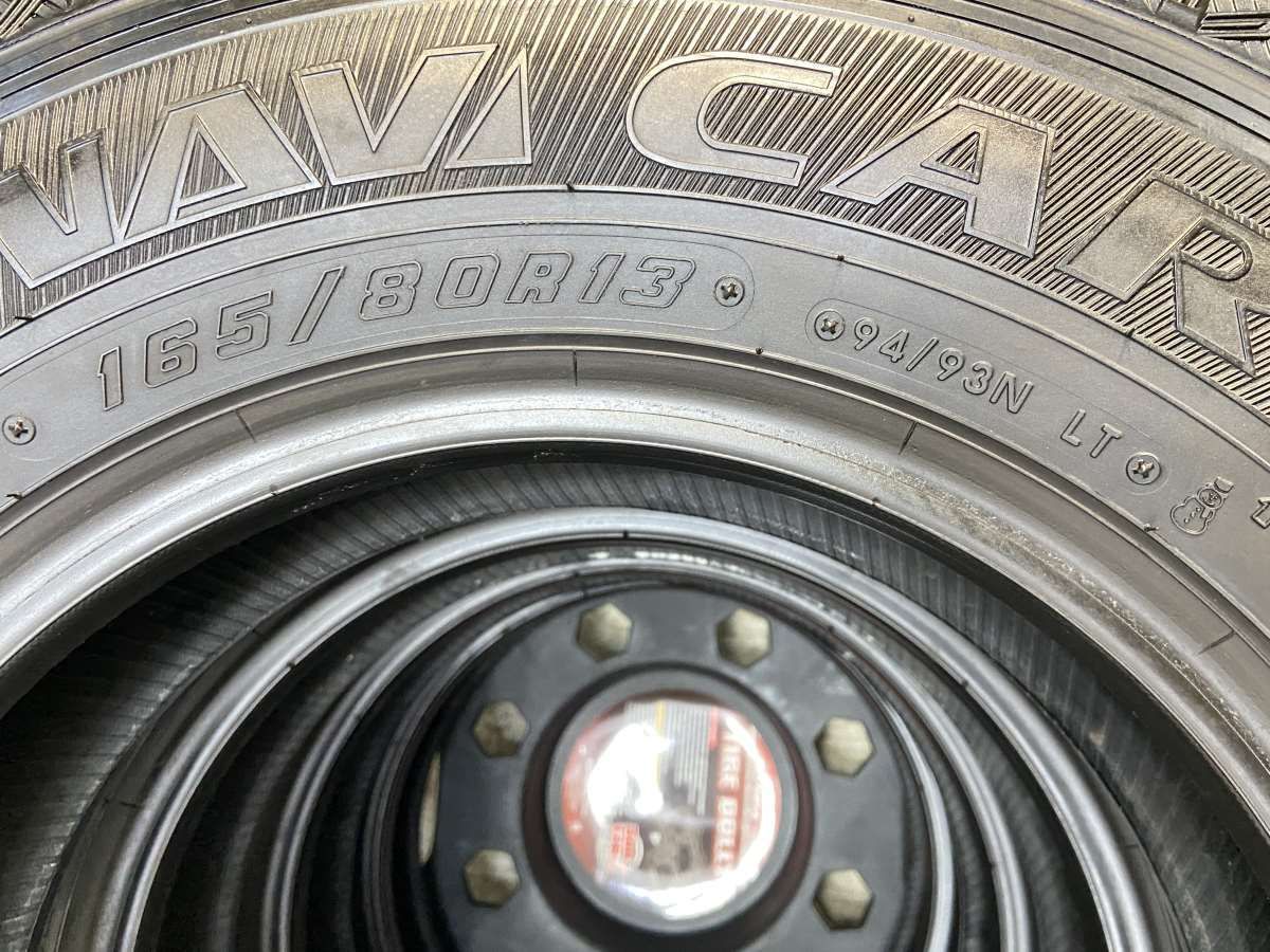  165 80 R 13 94 93 LT グッドイヤー アイスナビ カーゴ タイヤ スタッドレスタイヤ 4本セット w タイヤ タイヤ ホイール