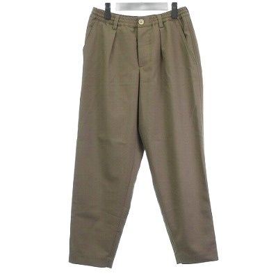 マルニ MARNI 美品 19SS トロピカルウール イージパンツ スラックス