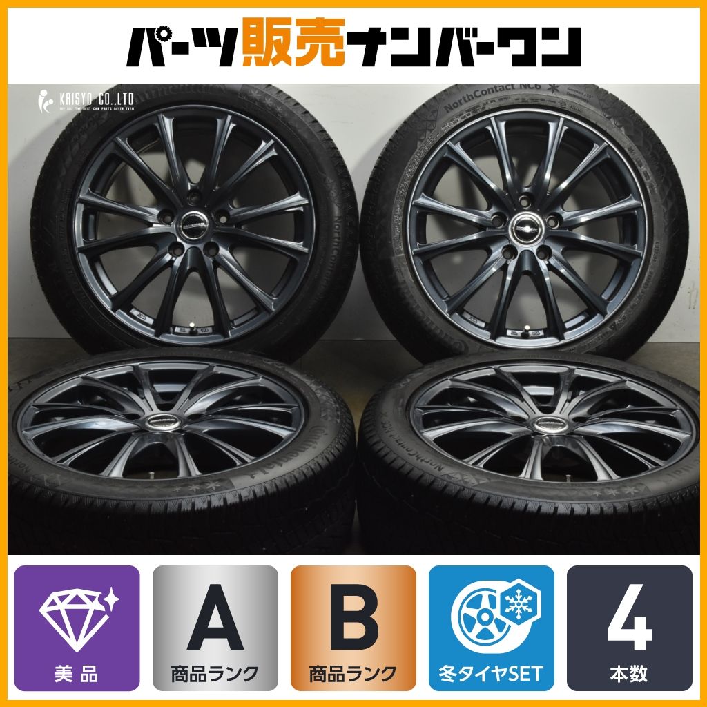 WAREN 17 in 7 J 48 PCD 114 3 コンチネンタル ノースコンタクト NC 6 215 50 R レヴォーグ インプレッサ GRヤリス プリウスα