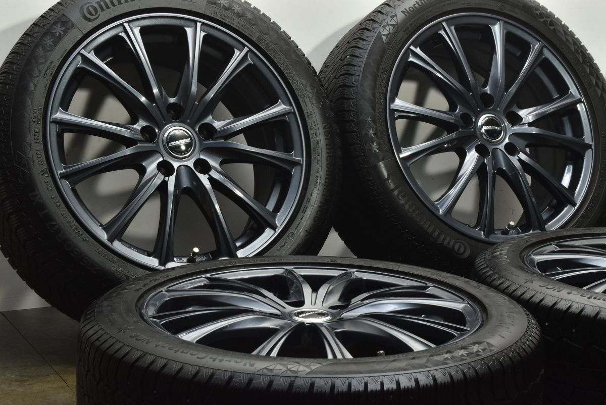 WAREN 17 in 7 J 48 PCD 114 3 コンチネンタル ノースコンタクト NC 6 215 50 R レヴォーグ インプレッサ GRヤリス プリウスα