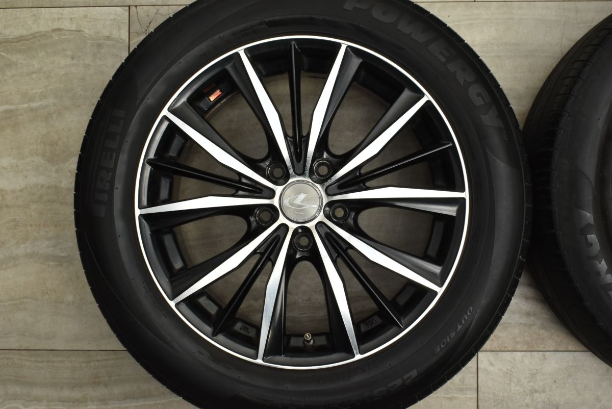 大 LEONIS LV 17 in 7 J 42 PCD 114 3 ミシュラン POWERGY 225 55 R アルファード ヴェルファイア エスティマ C HR ヴェゼル デリカ