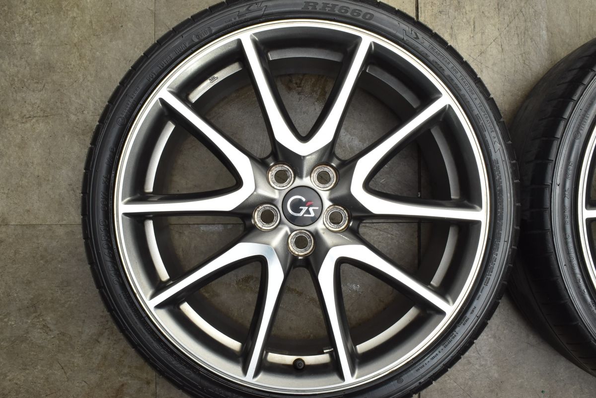 程度良好 トヨタ ZVW 30 プリウス G s 18 in 7 5 J 50 PCD 100 215 40 R ウィッシュ カローラスポーツ レクサス CT 200 h