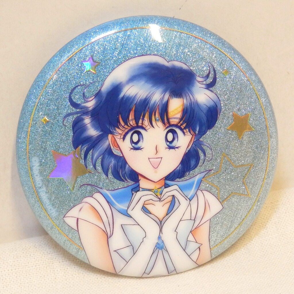 セーラームーンストアオリジナル オーロララメ缶バッジA スーパー