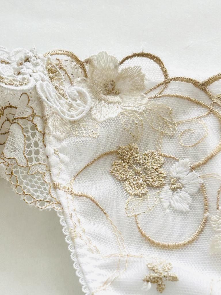 【新品】Wacoal Lge ワコールルジェ 28G ブラ＆ソング(Tバックショーツ)2枚 3Pセット E75/M 送料込み 6460680