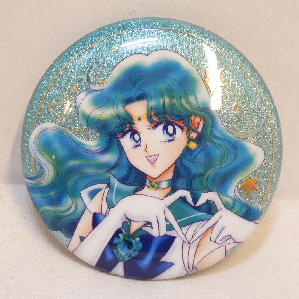 セーラームーンストアオリジナル オーロララメ缶バッジB スーパー