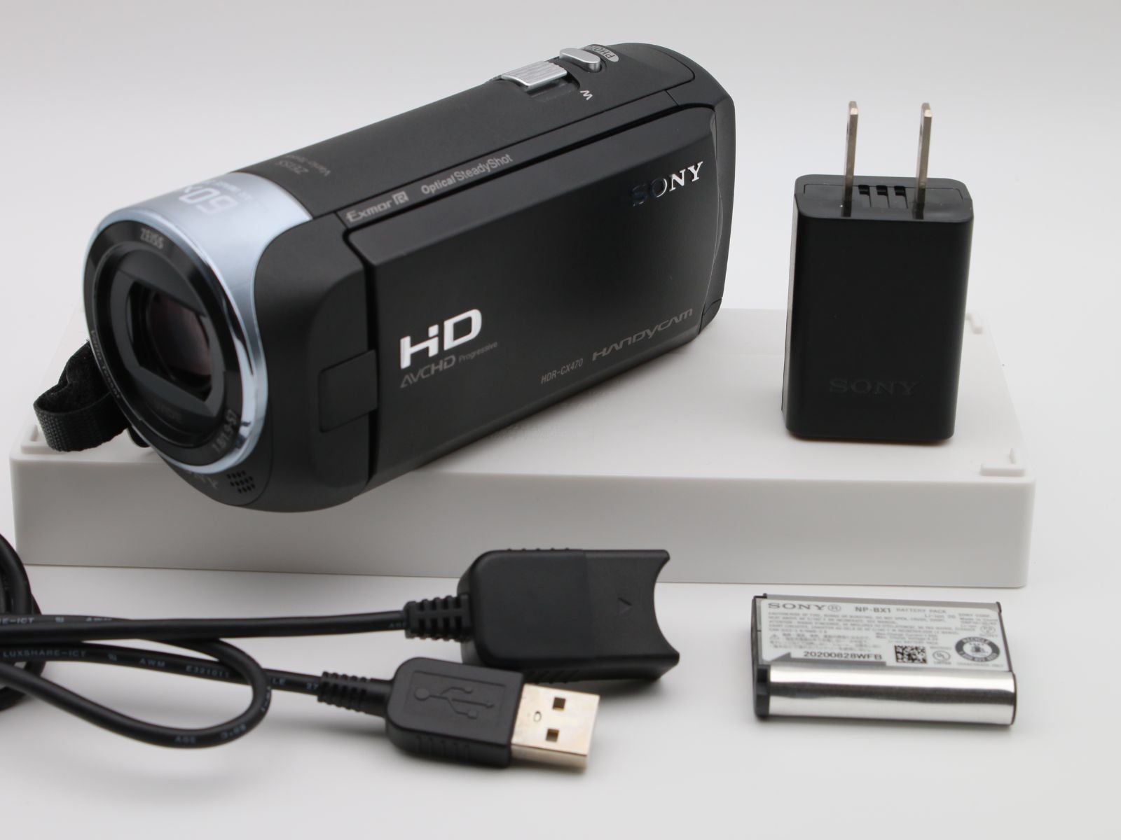 上品 SONY HDR CX 470 ブラック