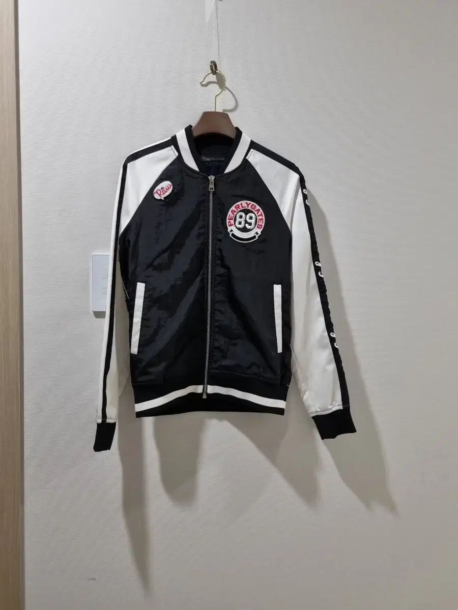 パーリーゲイツ ブラック ホワイト ブルゾン ジャケット