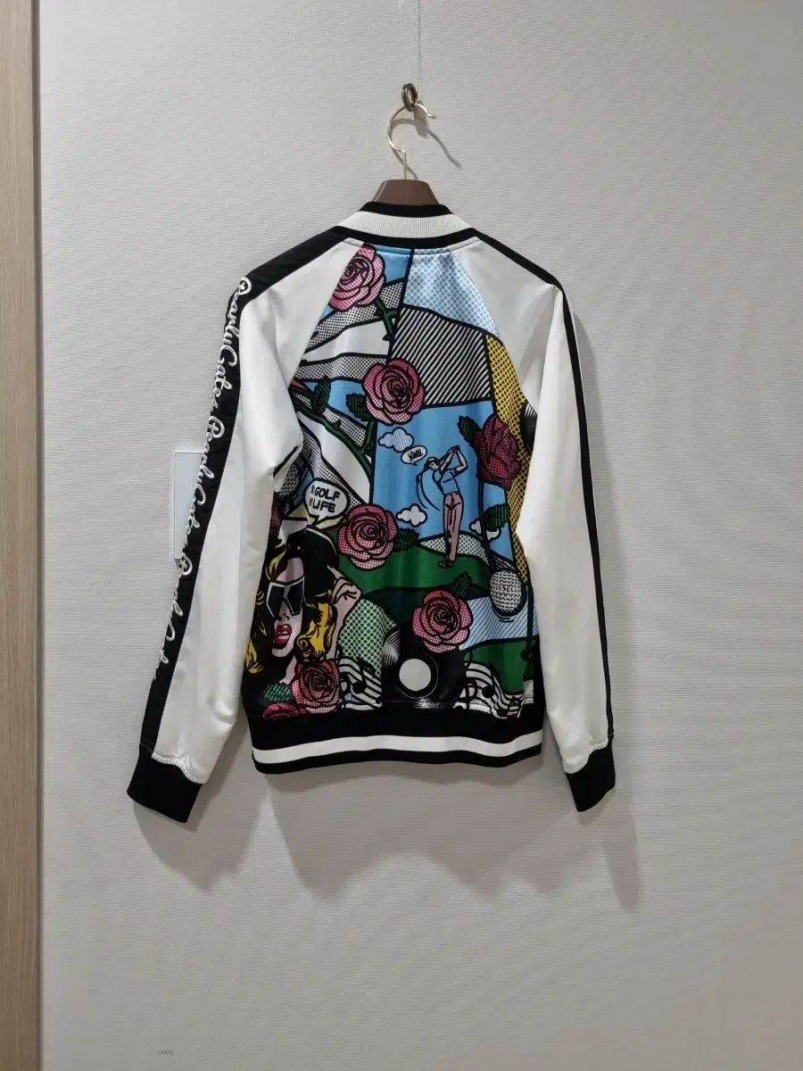 パーリーゲイツ ブラック ホワイト ブルゾン ジャケット ゴルフシューズ ジュニアシューズ