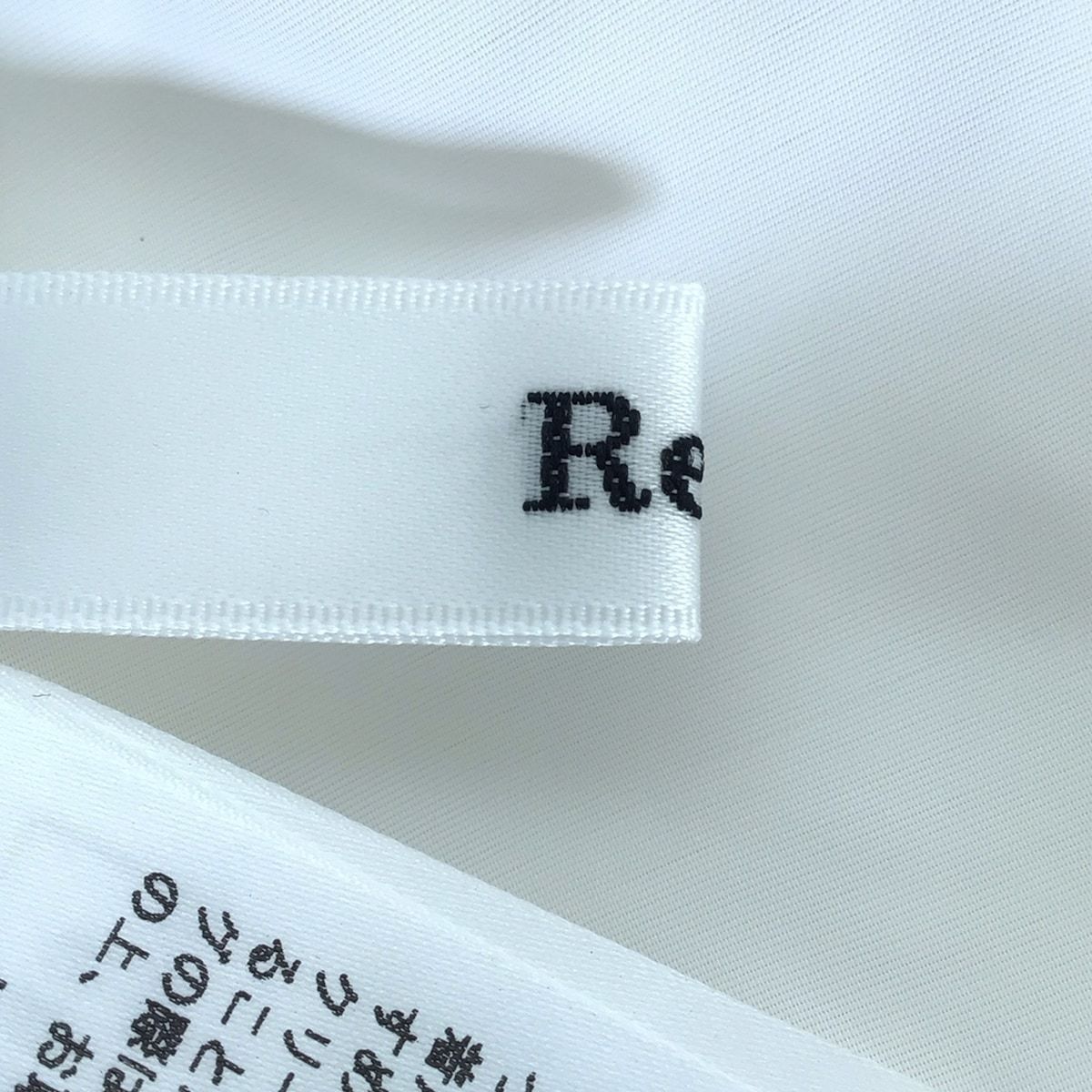 Rene(ルネ) スカート サイズ34 S レディース美品 - 白 ひざ丈/花柄