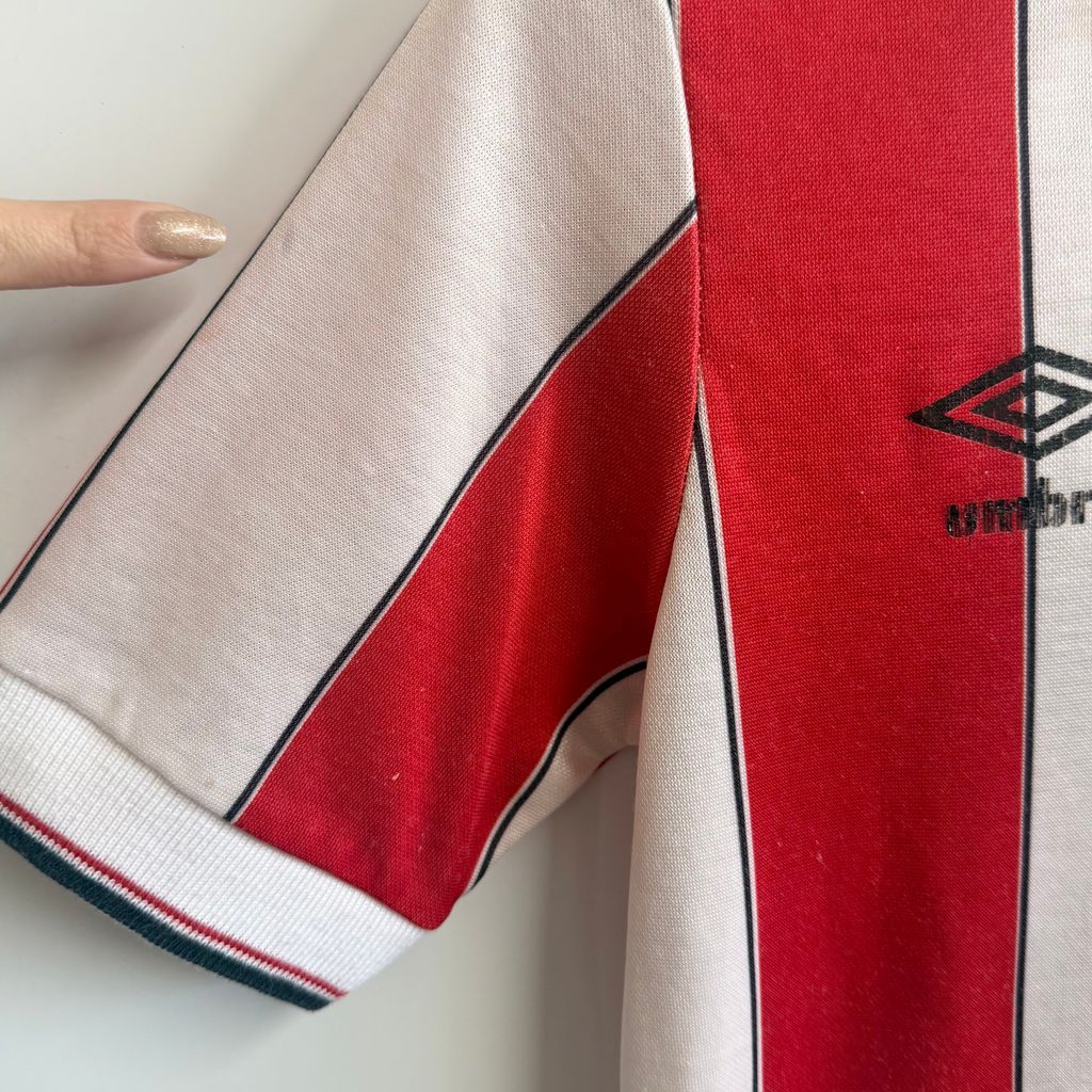 80's vintage ビンテージ USA製 umbro アンブロ サッカーシャツ ゲーム