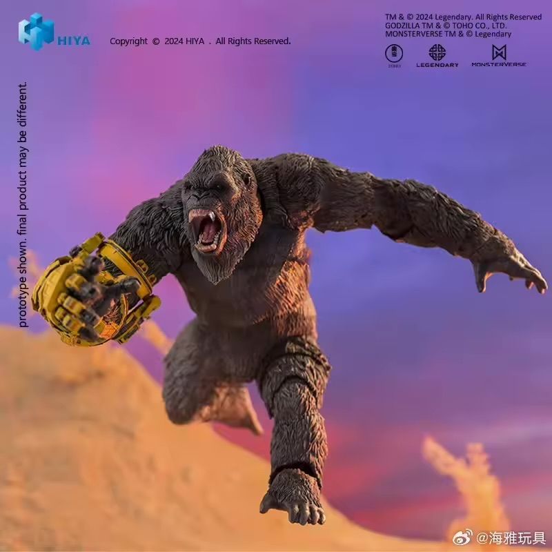 新品未開封】Hiya Toys ゴジラ vs コング 新たなる帝国 Kong