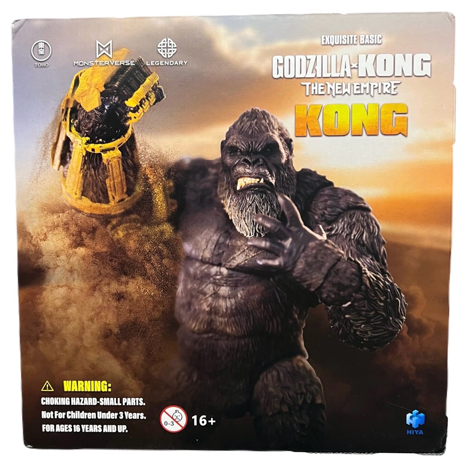 HIYA TOYS コング　未開封 新品未開封】Hiya Toys ゴジラ vs コング 新たなる帝国 Kong
