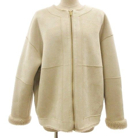 マイカ＆ディール MICA&DEAL 美品 24AW リバーシブル ボア ショート 