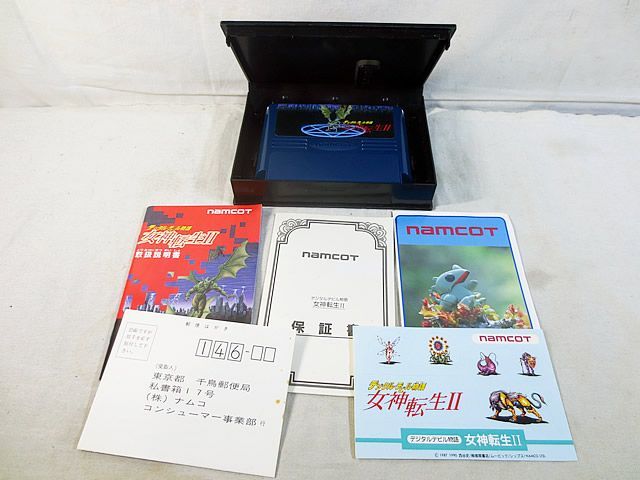 ナムコ ファミコン FC 女神転生2