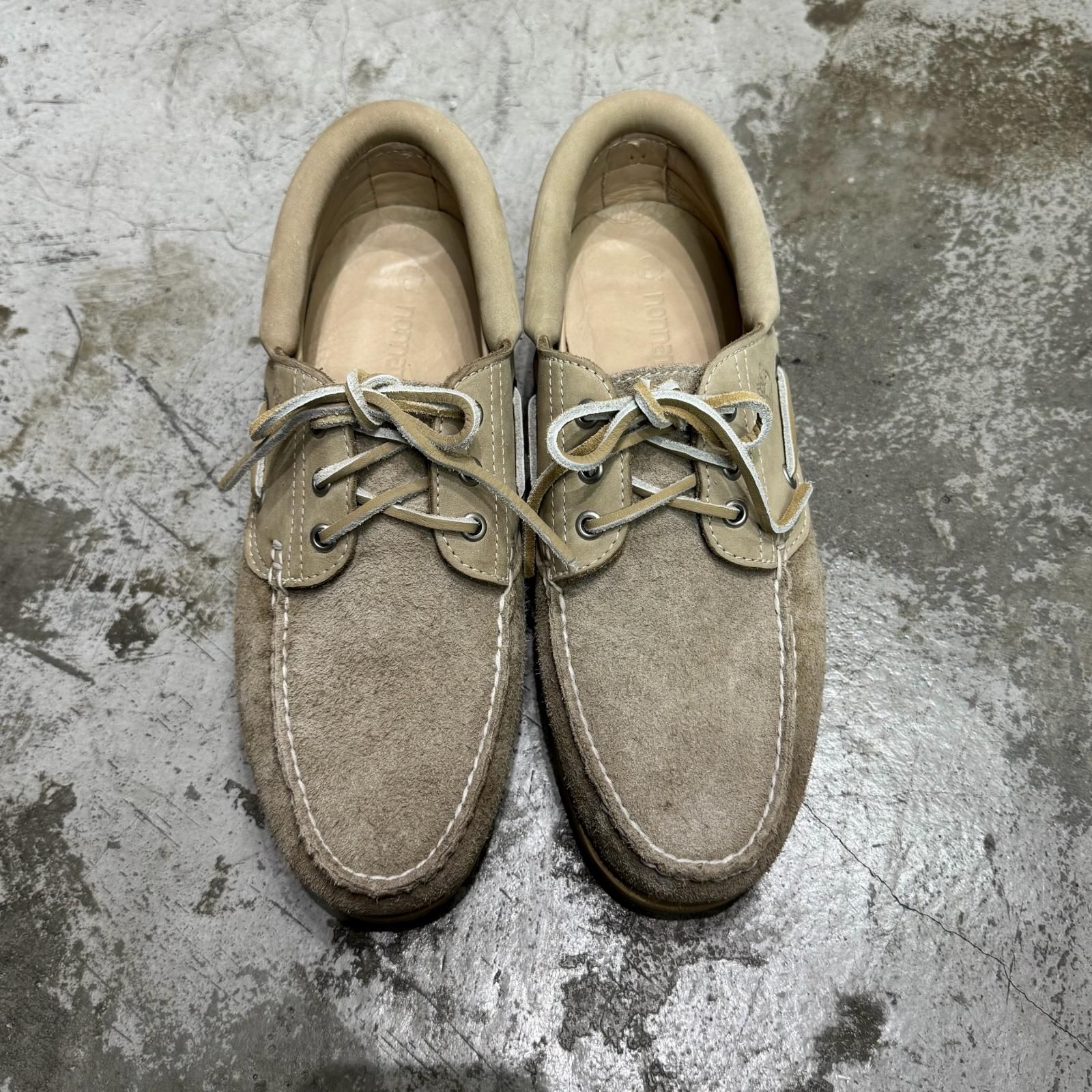 Timberland nonnative 3 EYE CLASSIC スエード デッキシューズ ティンバーランド ノンネイティブ NN F 4451 グレー 27 cm 3377 M