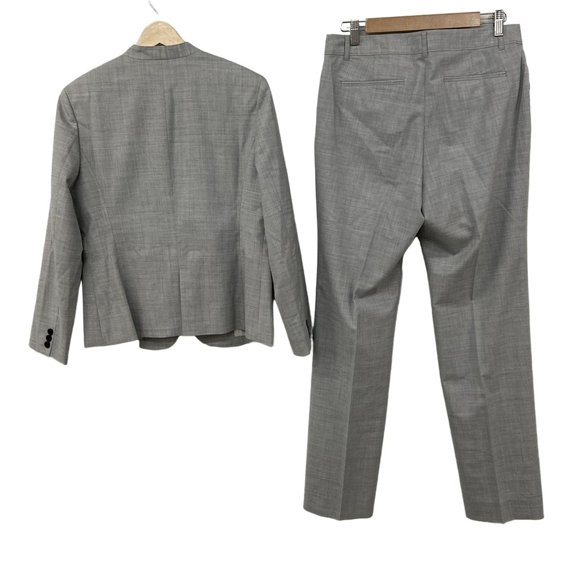 INDIVI インディビ レディースパンツスーツ レディース - ライトグレー 肩パッド