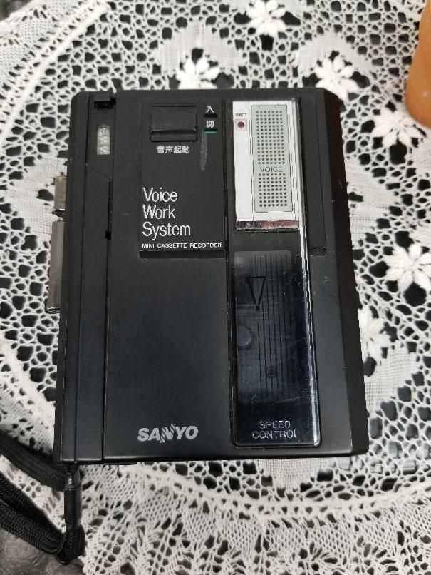 インテリア小物 サンヨー SANYO ミニカセットレコーダー MR-55 A7090A99