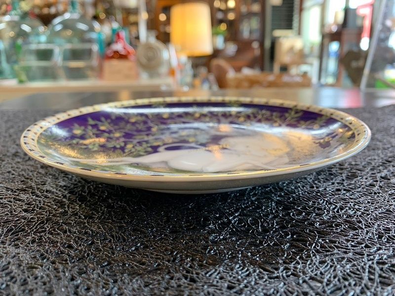 フッチェンロイター ユニコーン 飾り皿 壁掛け 金彩 Hutschenreuther