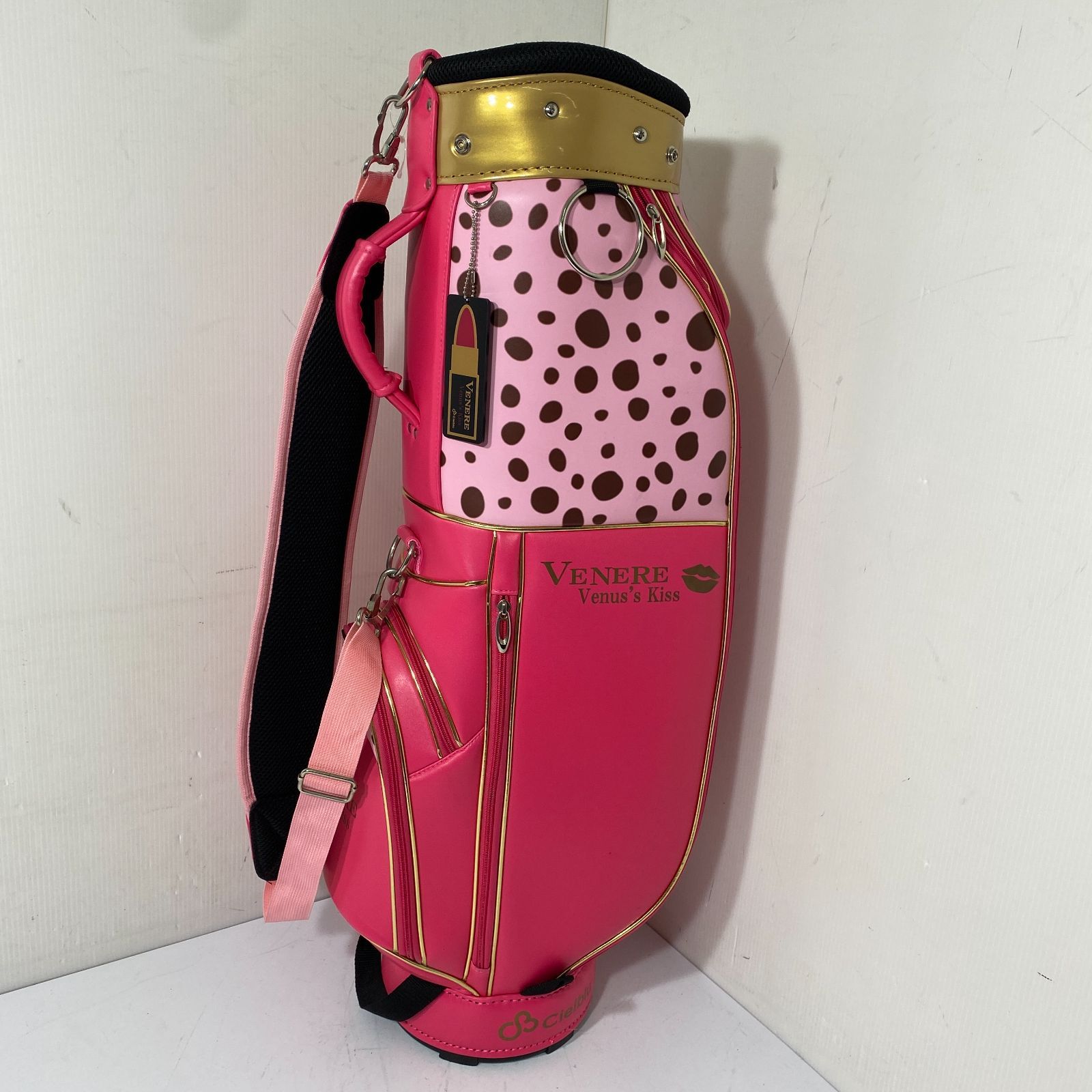 ゴルフ VENERE ヴェネレ レディース キャディーバッグ 7インチ 5分割