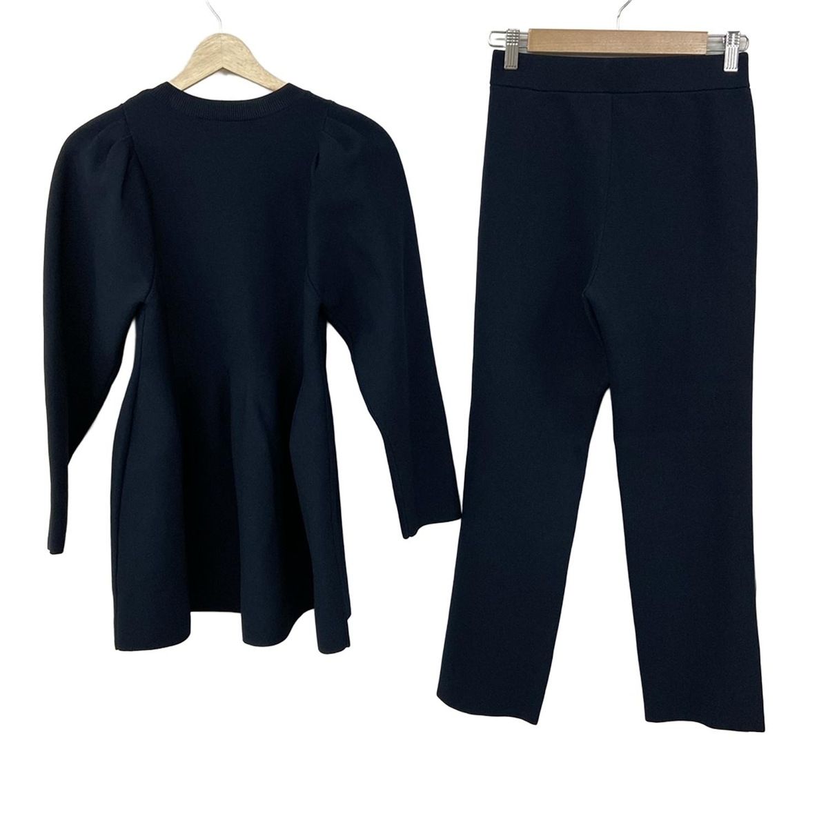 極美品　セルフォード　セットアップ　ネイビー　サイズ36(S) CELFORD(セルフォード) レディースパンツセットアップ レディース美品