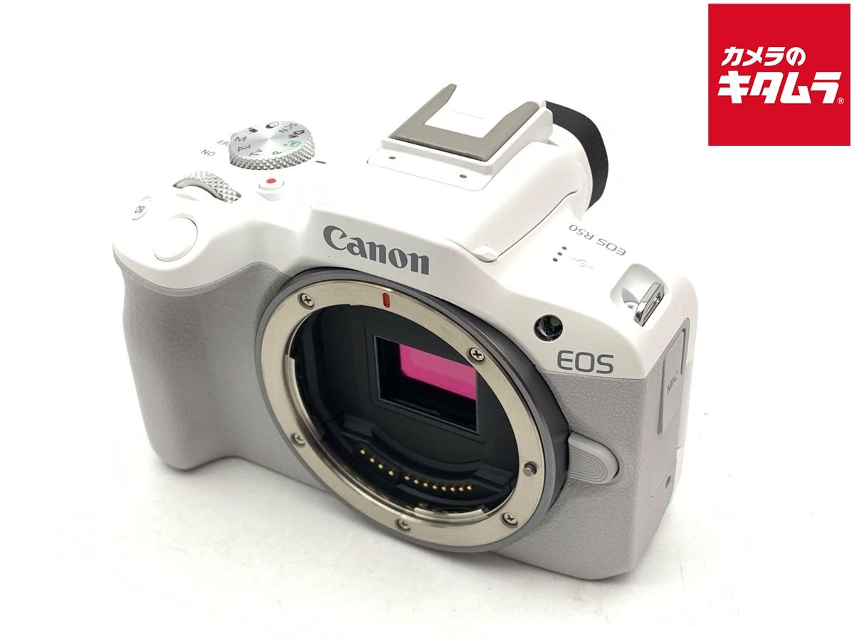 中古】 【美品】 キヤノン EOS R50 RF-S18-45 IS STMレンズキット