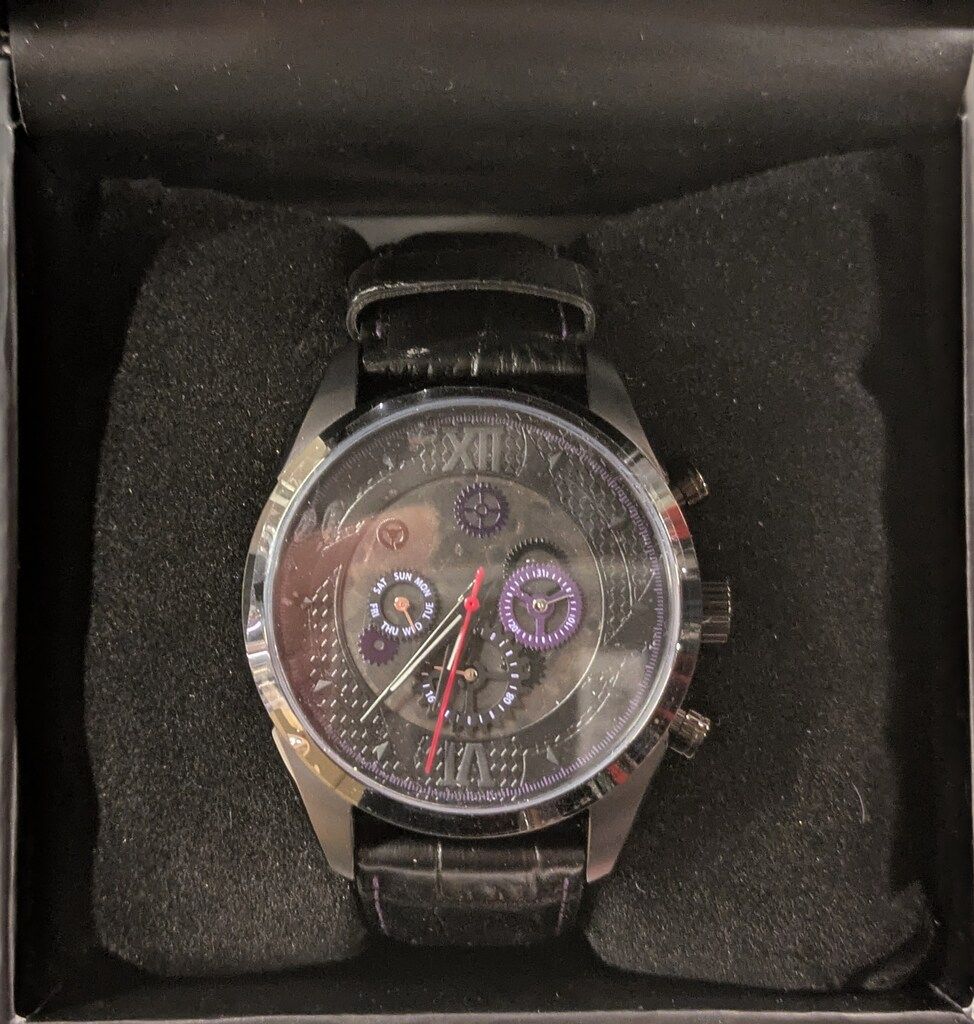 Super Groupies 魔法少女まどか☆マギカ 腕時計 悪魔ほむらモデル