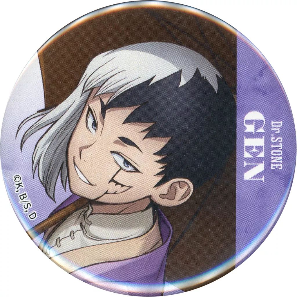 中古】バッジ・ピンズ あさぎりゲン 缶バッジ 「DMMスクラッチ! TV