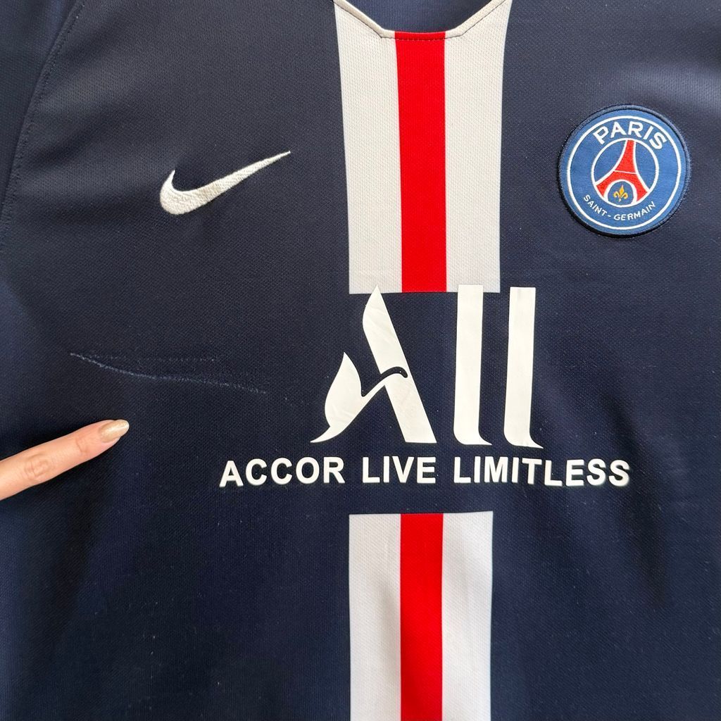 PSG パリサンジェルマン　NIKE ナイキ　ゲームシャツ NIKE ナイキ パリ サンジェルマンFC PSG 2019-2020 ホームユニフォーム