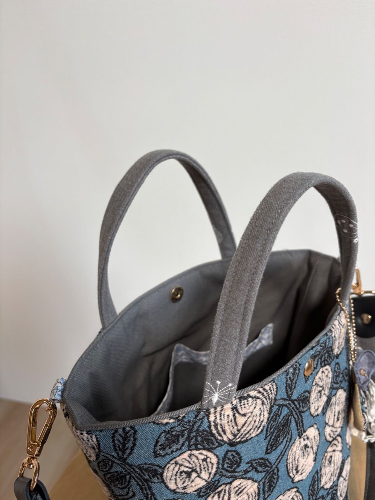  再販 ミナペルホネン▪︎ハンドメイド▪︎2 wayマール bag トートバッグ バッグ