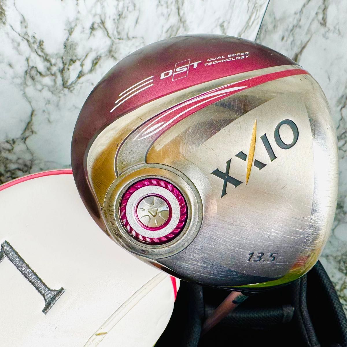 良品】9代目ゼクシオ XXIO9 1W ドライバー ボルドー レディース L