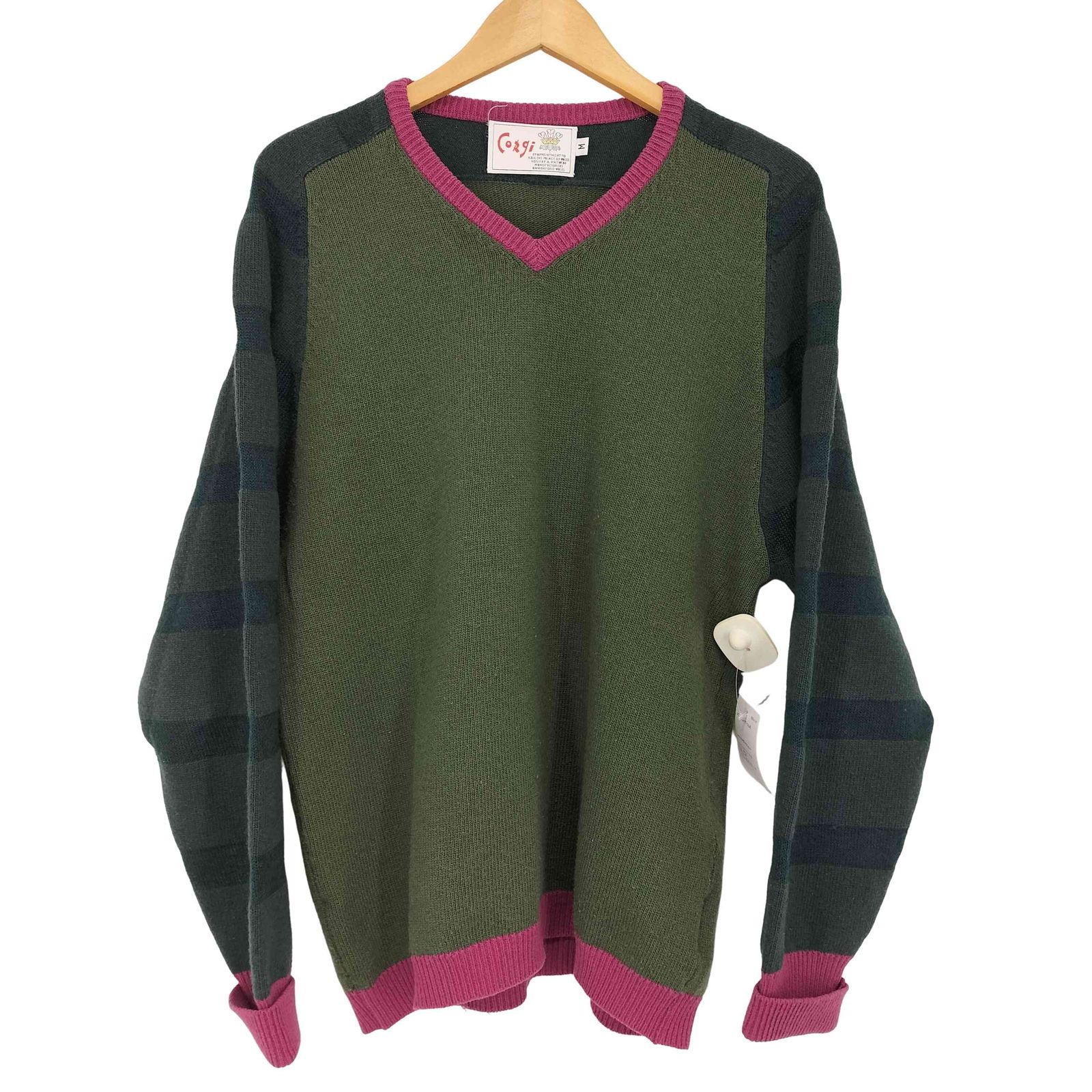 ユーズドフルギ USED古着 corgi カシミヤ混 注文 ラグランニット