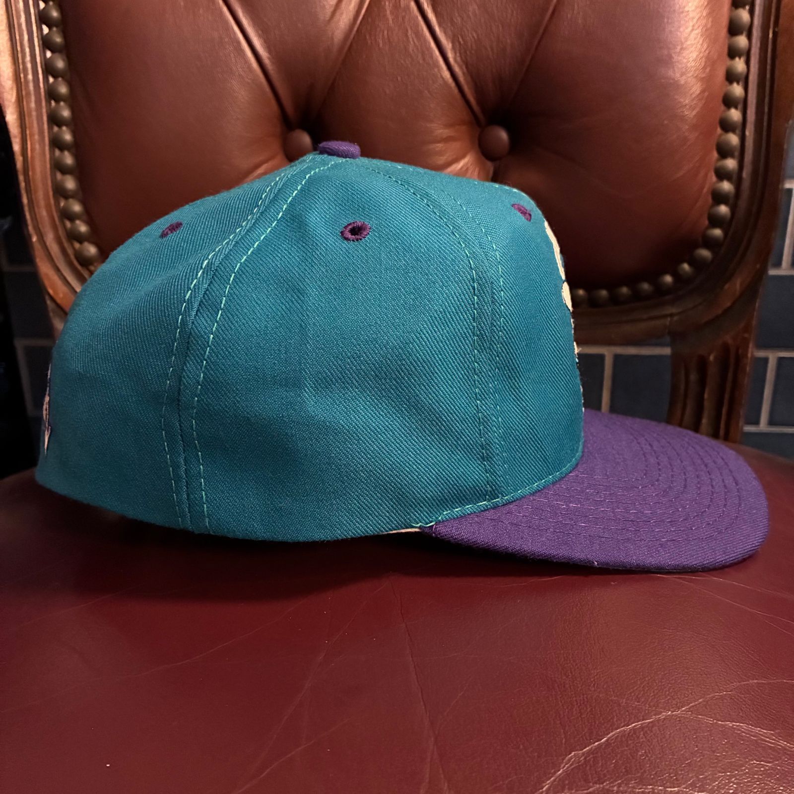 激レア MADE IN USA製 90s STARTER THE NATURAL × NBA CHARLOTTE 