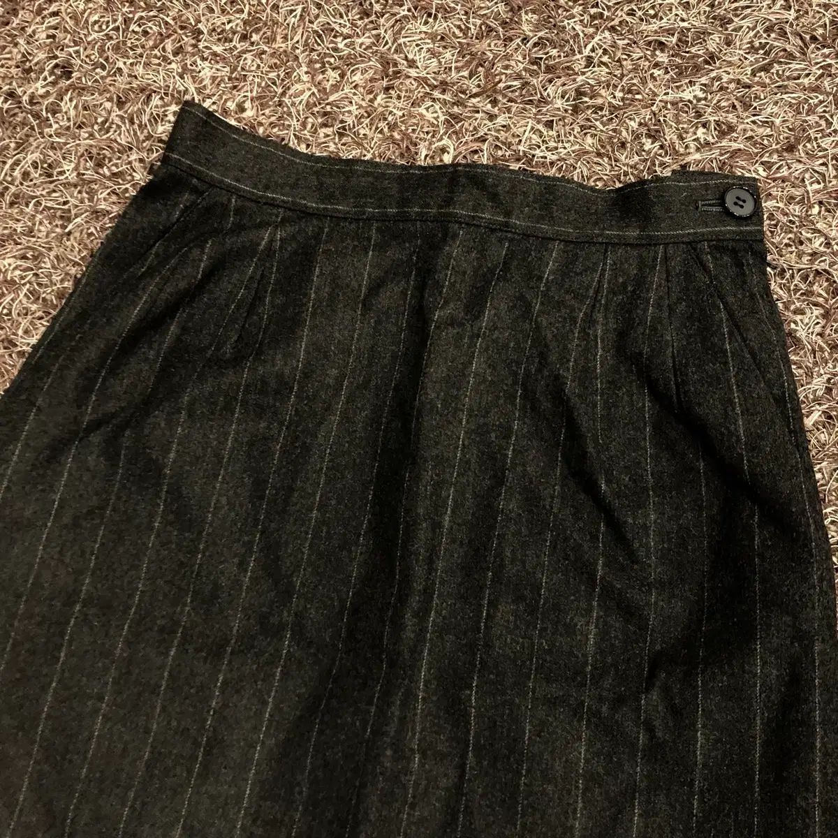 S イヴ サンローラン ウール スカート