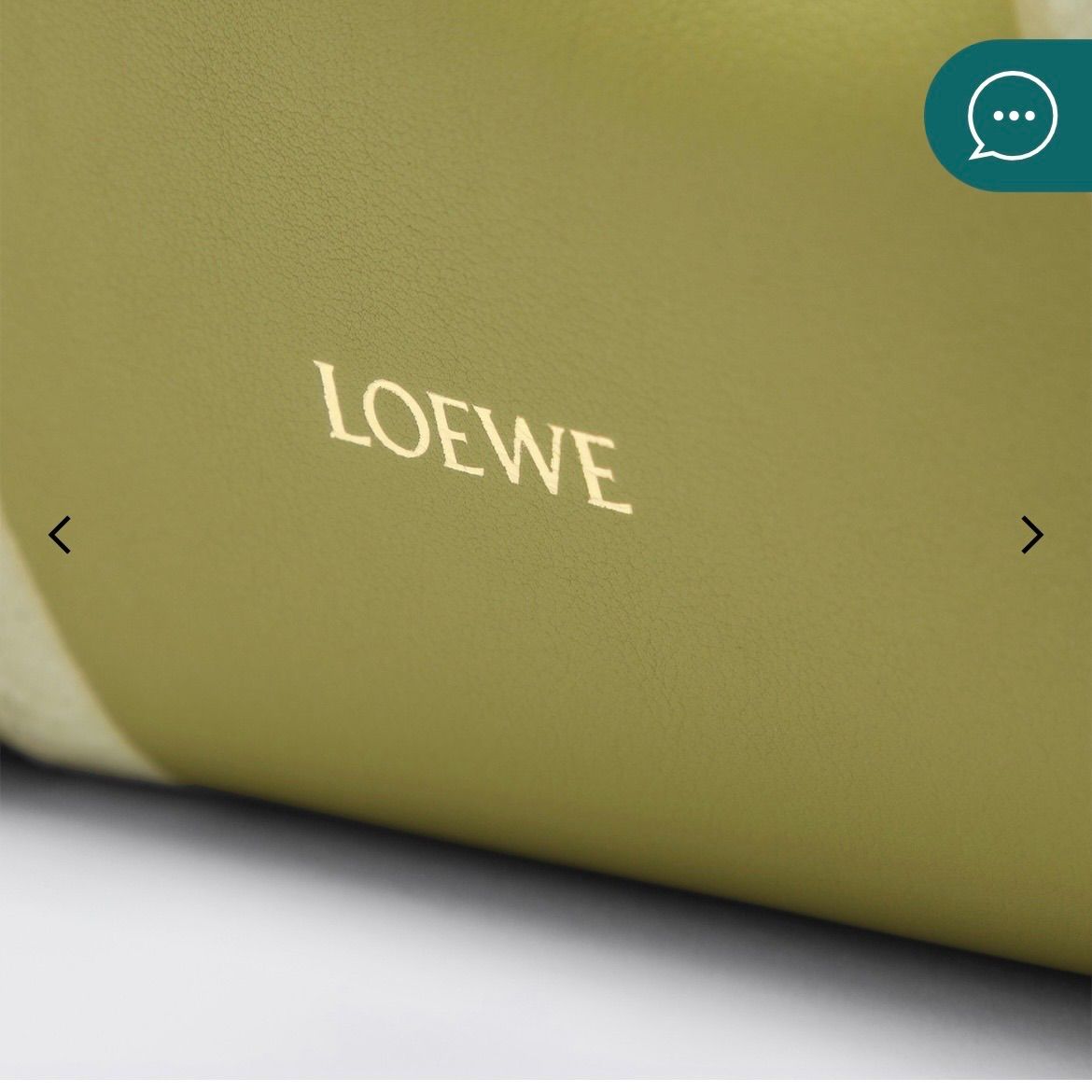 LOEWE ロエベ フラメンコ ミディアム クラッチ チョコレート ライトモス