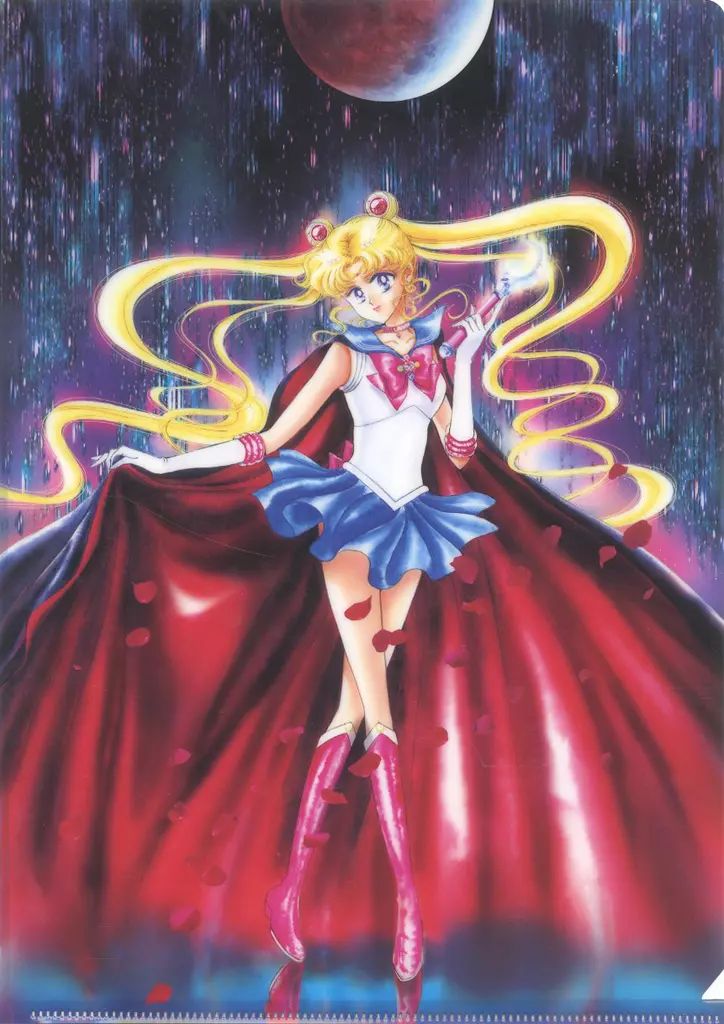 中古】クリアファイル [単品] C.セーラームーン A4クリアファイル 「美