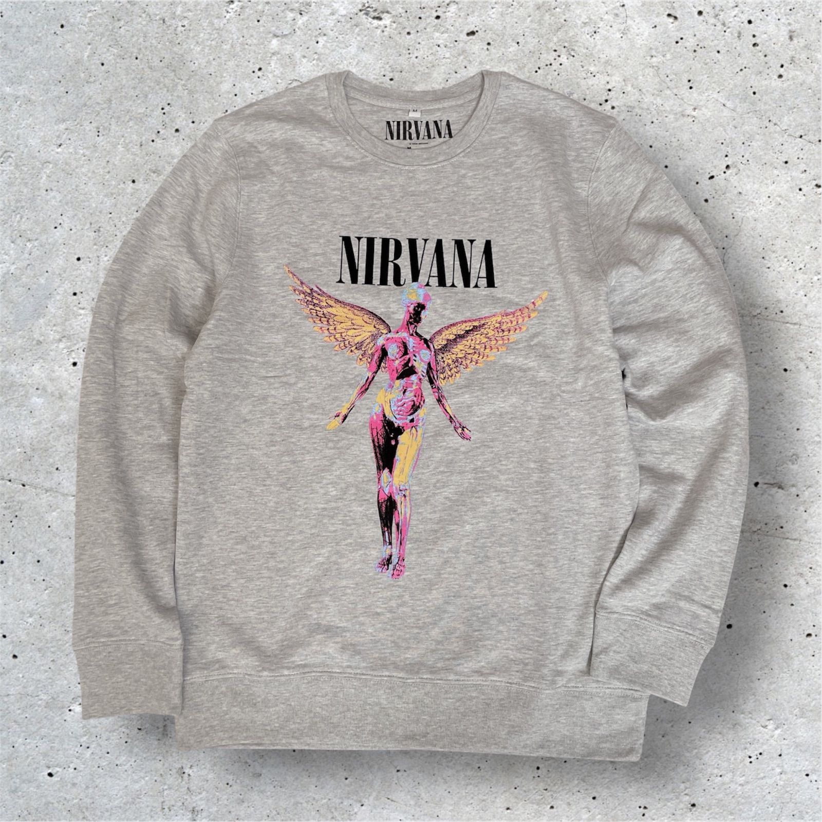 NIRVANA ニルヴァーナ スウェット トレーナー 公式 オフィシャル 裏
