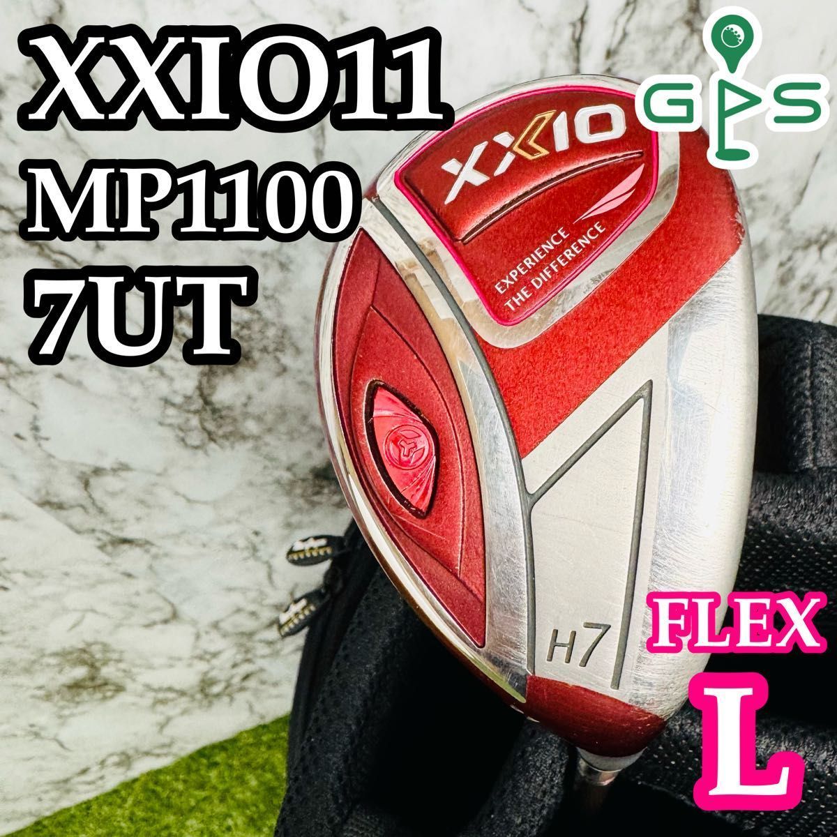 11代目ゼクシオ XXIO11 7UT ユーティリティ ボルドー レディース L