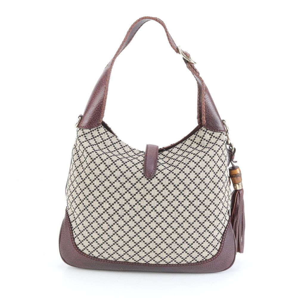 新品同様 グッチ ディアマンテ ニュー ジャッキー バンブー チャーム