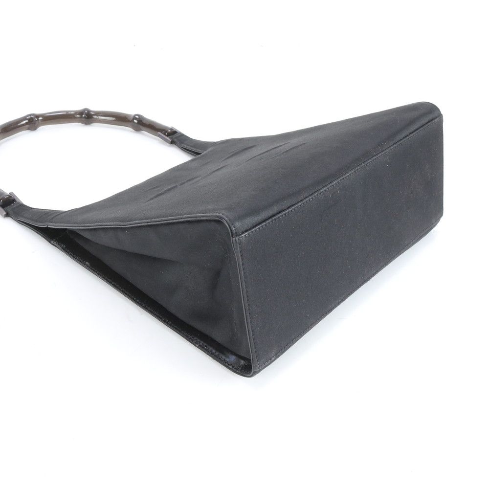 美品 グッチ クリア バンブー レザー ショルダーバッグ 肩掛け ワン