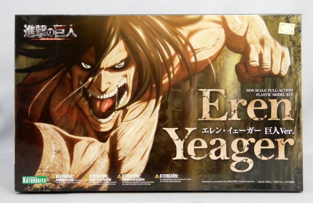 コトブキヤ プラモデル/進撃の巨人 エレン・イェーガー 巨人ver