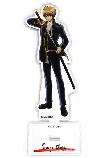 銀魂 沖田総悟 キャラポップストア アクリルパネル 祭賞 箔押し 銀魂