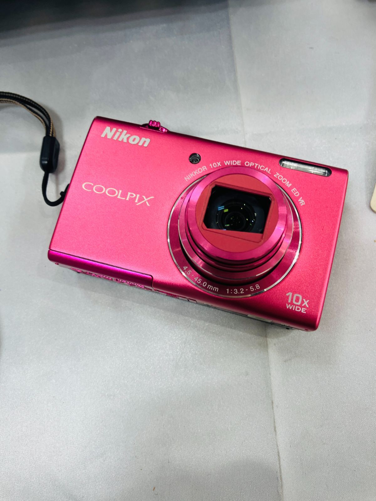 A【美品】Nikon ニコン COOLPIX S6200 ピンク デジタルカメラ - メルカリ