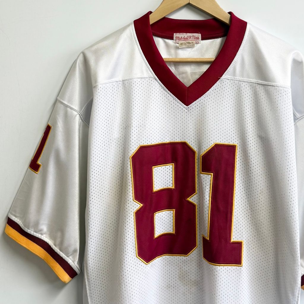 ワシントン・レッドスキンズ モンク 81番 シャツ Mitchell&ness ワシントン レッドスキンズ 81 アートモンク NFL ゲーム