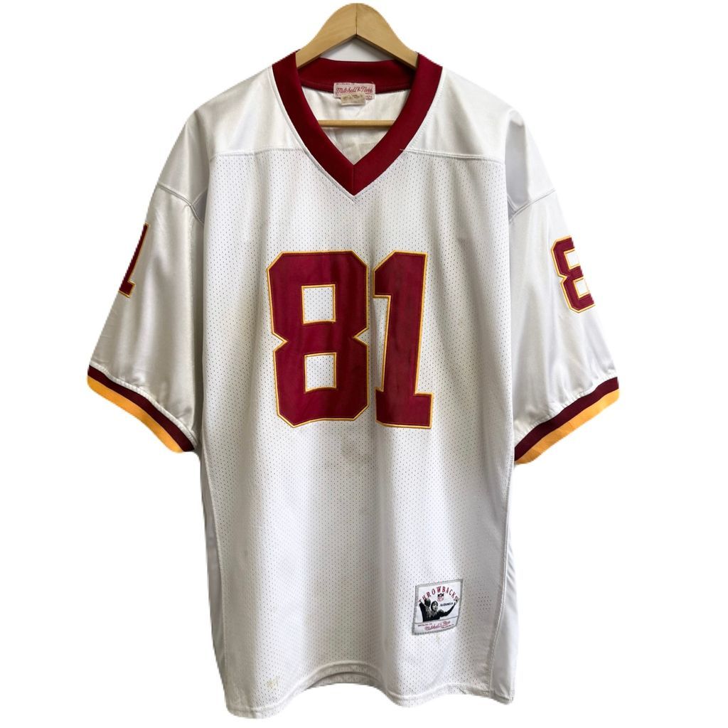 リーボック製　NFL ワシントン・レッドスキンズ　ユニフォーム [セール！] Mitchell&ness ワシントン レッドスキンズ 81 アートモンク NFL ゲーム