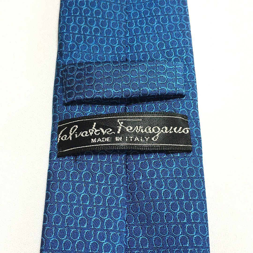 未使用級 サルヴァトーレフェラガモ Salvatore Ferragamo ネクタイ